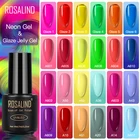 Гель-лак ROSALIND, 46 цветов, для дизайна ногтей, сисветодиодныйУФ-лампа, наклейки на ногти, гель лак для ногтей, накладные ногти, слайдеры для ногтей, гель для наращивания, маникюр, для ногтей, лак для ногтей,