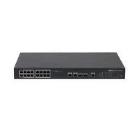 Dahua PoE Switch PFS4218-16ET-240 16 Ports Intelligent PoE 250 m long distance 2-port Gigabit Managed PoE Switch
