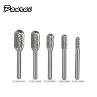 cx 10pc head tungsten carbide rotary file tip burr grinder abrasive tools drilling and milling cutter engraving drill tool