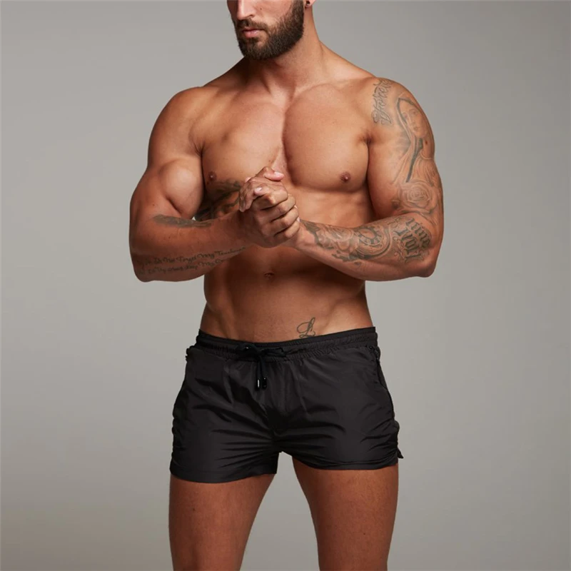 

New Brand Quick Dry Board Shorts for Men 2019 Summer Casual Active Sexy Beach Surf Swimi Shorts Man Fitness Gym Shorts