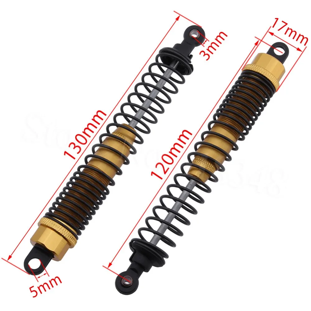 1 пара алюминиевый амортизатор 130 мм для HSP Pangolin 180007 RC 4WD|Детали и аксессуары| |