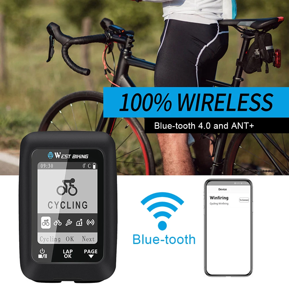 

Bike Gps Code Table Speedometer Bicycle Digital Lcd Computer Gps Code Meter Multifunctional Luminous Cycling Wireles Shipping
