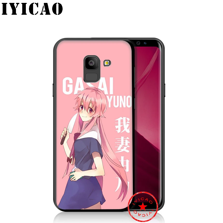 IYICAO Future Diary мягкий чехол для телефона Samsung Galaxy A9 A8 A7 J6 A6 Plus 2018 A5 A3 2016 2017 силиконовый |