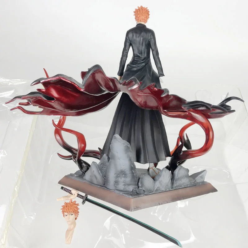 Большая фигурка аниме отбеливатель Gk Kurosaki Ichigo экшн-фигурка из ПВХ отличная