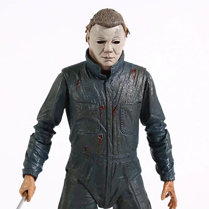 NECA Хэллоуин 2 II Ultimate Майкл Майерс ПВХ фигурка Коллекционная модель игрушки