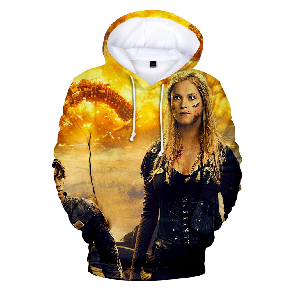 

2021 Fashion Design THE 100 3D Hoodies Hot Sale THE 100 Sweatshirts Men Women Kids Pullover Autumn Winter Popular Teen Clothes