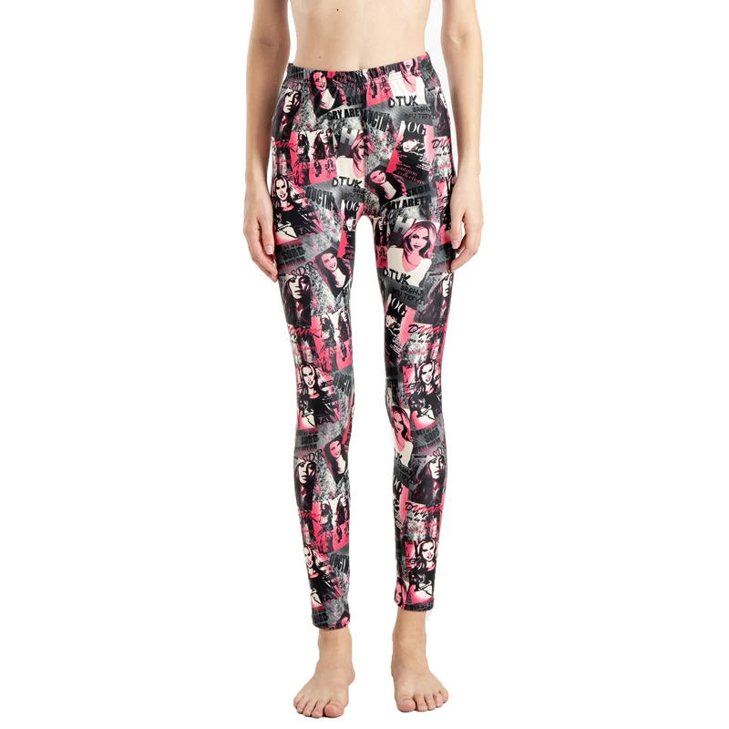

High Waist Digital Printed Yoga Pants Women's Seamless Quick-drying Breathable Tights Sports Running Fitness Leggings