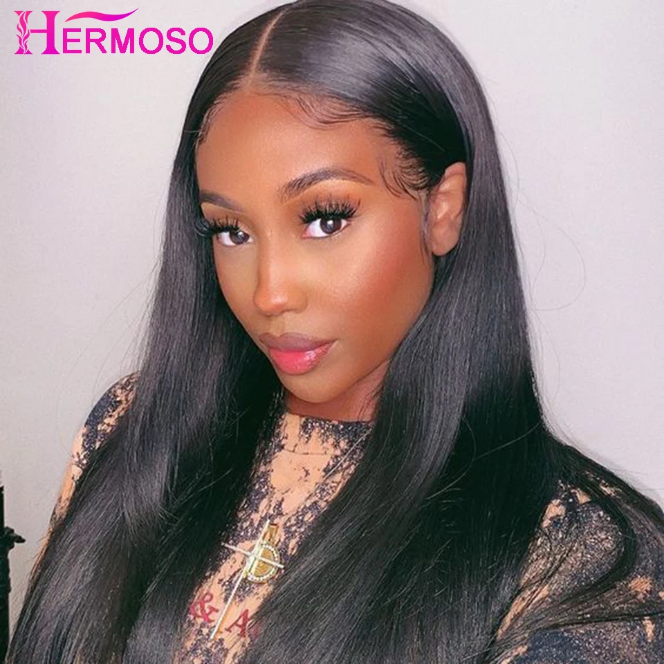 Peruvian Straight Hair Closure Free Part Hand Tied Lace Remy Human Extension 4x4 Shipping | Шиньоны и парики