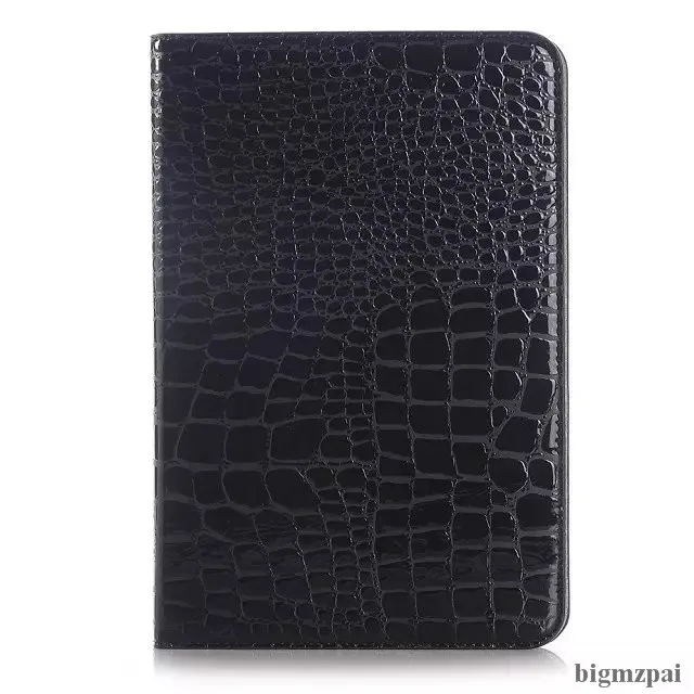 Чехол для планшета для samsung Galaxy Tab S2 9,7 T810 T815 SM-T815 из искусственной кожи с узором «крокодиловая кожа», защитный чехол-книжка с подставкой - Цвет: black