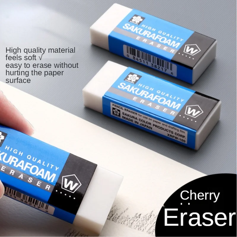 

Sakura Super Clean Eraser Simple and clean art supplies necessary for students' drawing sketch exams wholesale items