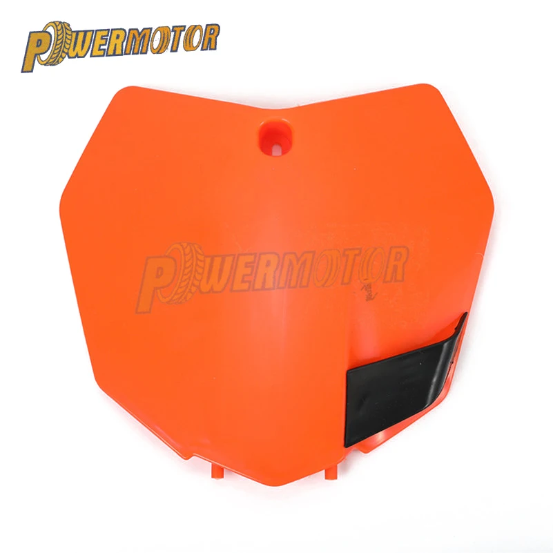 

Motorcycle Plastic Front Name Number Plate For Pit Dirt Bike Motocross Enduro ATV 2013-15 SX SXF XCF 125 250 350 450
