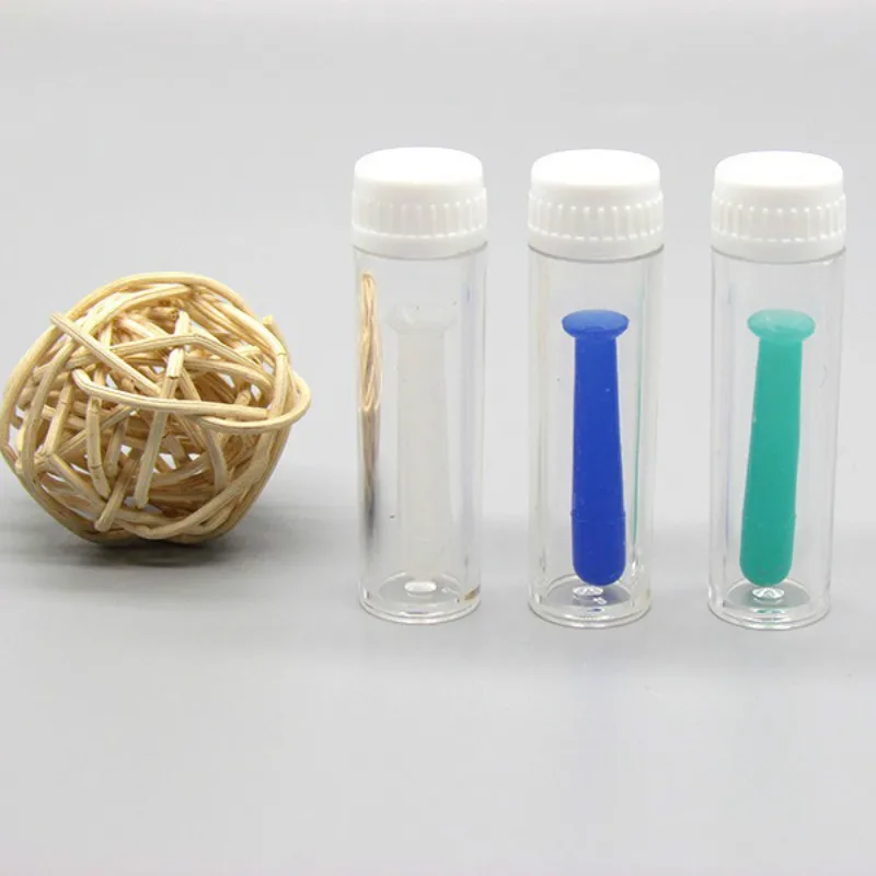 Присоска для контактных линз BearPaw силиконовая пустотелая пластиковая ножка