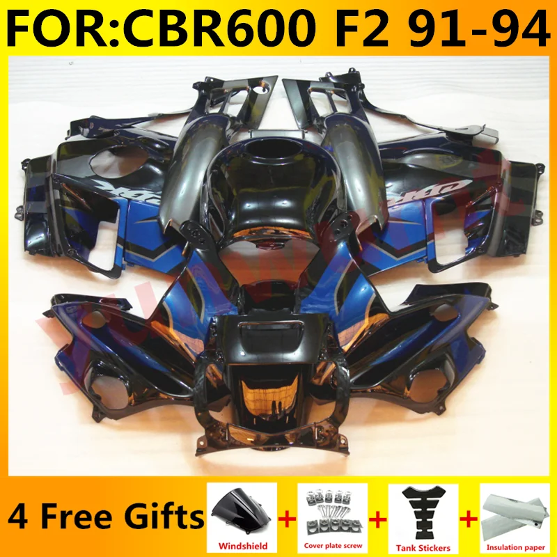 Обтекатели для мотоцикла и крышка бака HONDA CBR600 F2 1993 1992 комплекты 91 92 93 94 CBR 600 1991 1994