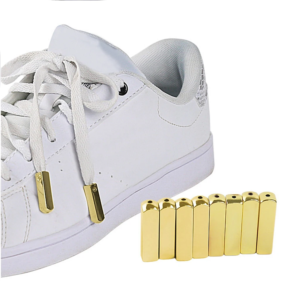 4 шт./компл. Сменные Металлические толстовки с капюшоном шнурки наконечники из