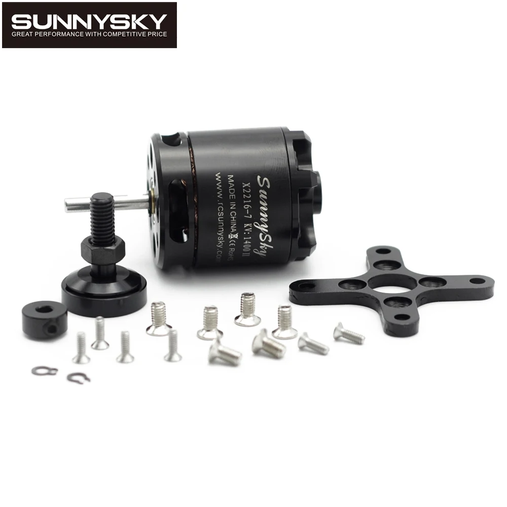 4 шт. Sunnysky X2216 880kv/1100kv/1250kv/1400KV/1800KV/2400KV бесщеточный двигатель для радиоуправляемого