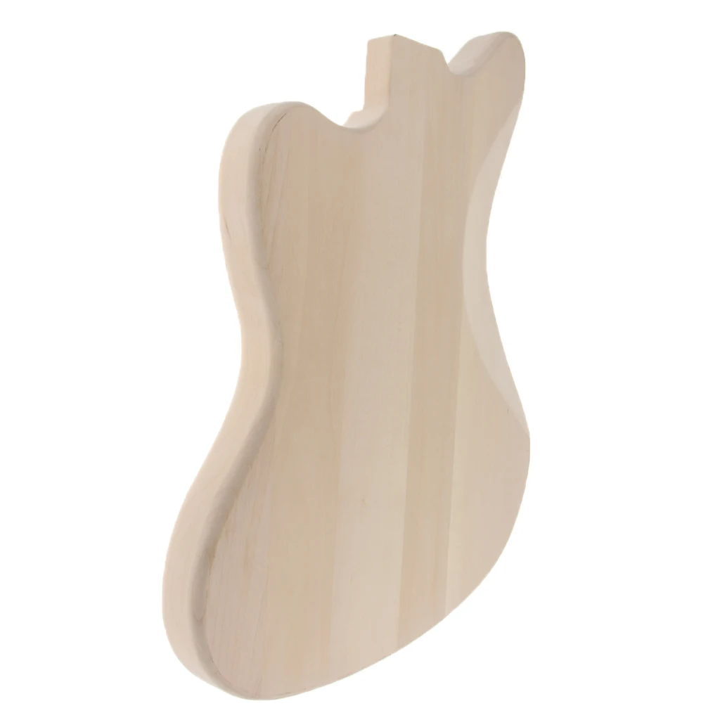 

Electric Guitar Unfinished Body, Wood DIY Musical Instrument Accessory