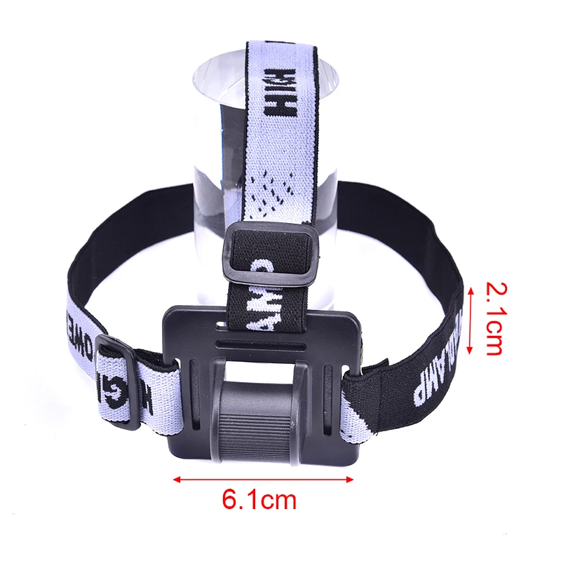 1pc Headband Helmet Strap Mount Head For LED Headlamp Bike Light Black Cycling Headlight Band Accessories |