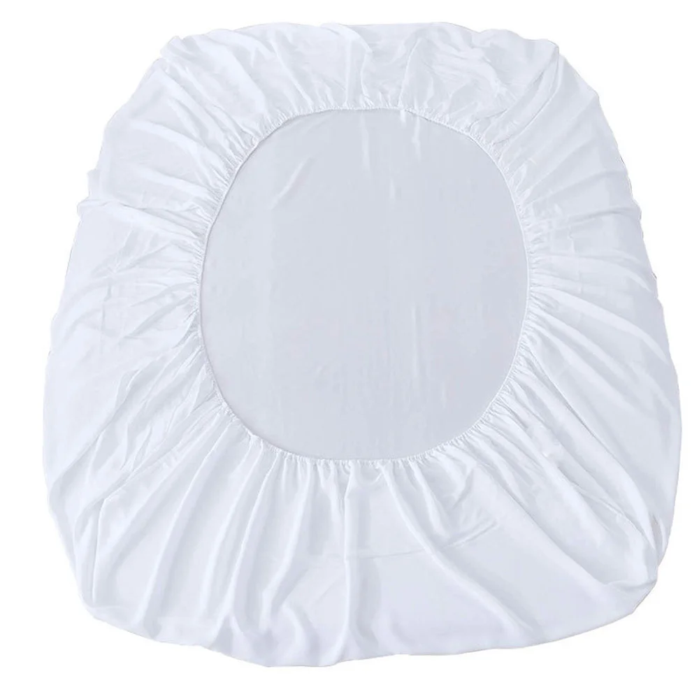 Waterproof Mattress Pad Protector Cover Anti Mites Bed Fitted Sheet Topper Breathable Elastic Rubber Band | Дом и сад