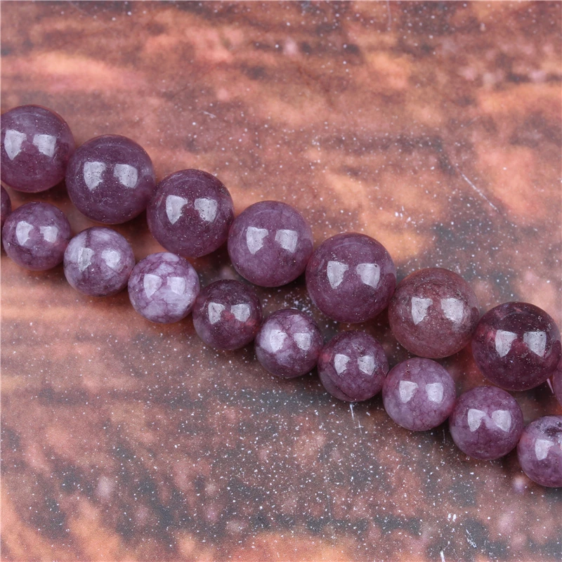 Слюдяные бусины из натурального камня незакрепленные для изготовления