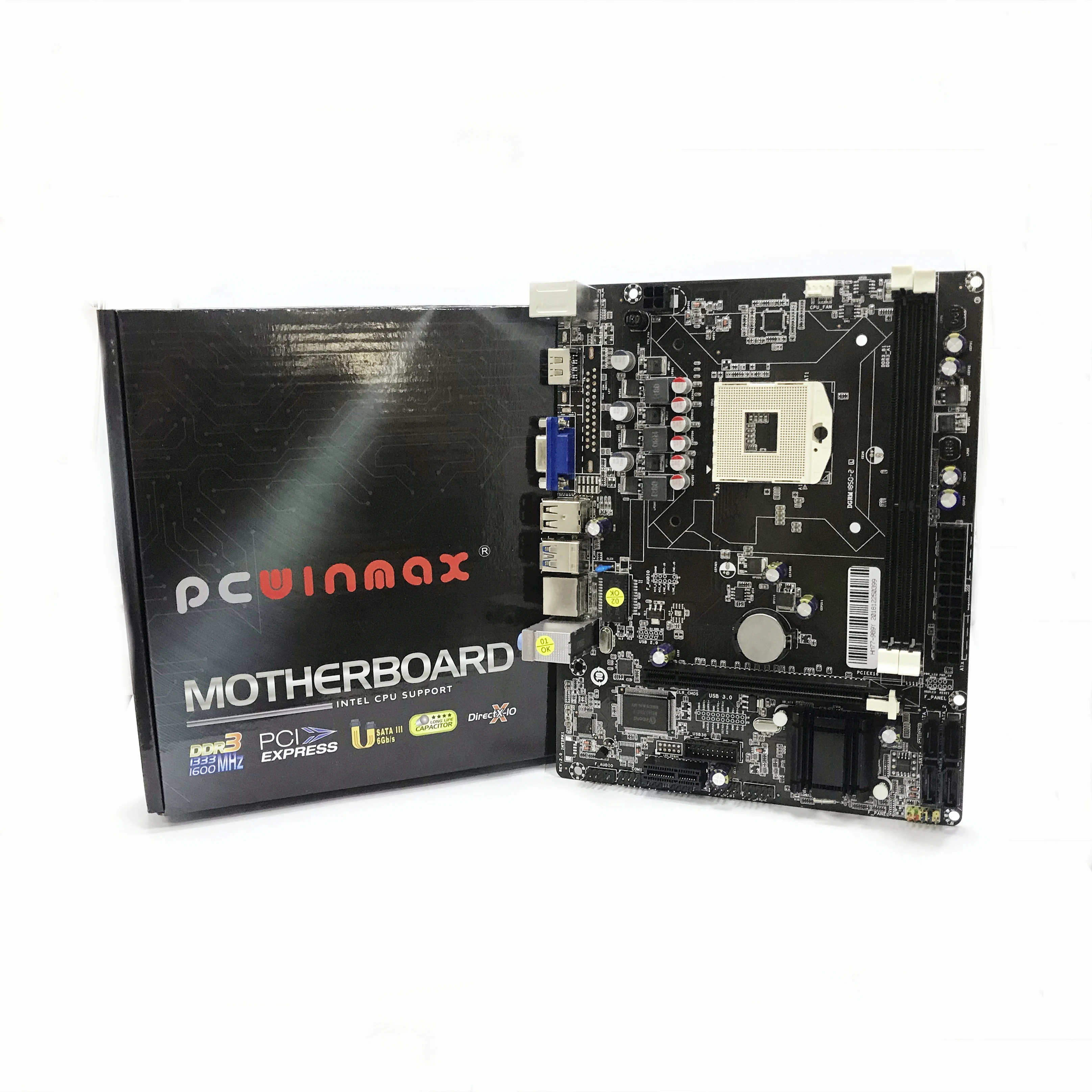 Материнская плата PCWINMAX HM77 или HM76 + вентилятор|Материнские платы| |