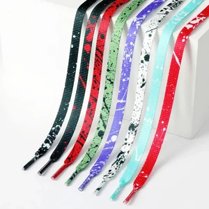 1 Pair 21 Colors Fashion Colorful Shoelaces Creative Unisex Flat Canvas Sneakers Shoes Laces Shoes S in USA (United States)