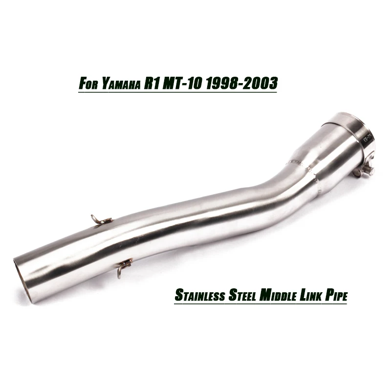 Для Yamaha R1 MT 10 мотоциклетные заменить средняя Соединительная труба из нержавеющей