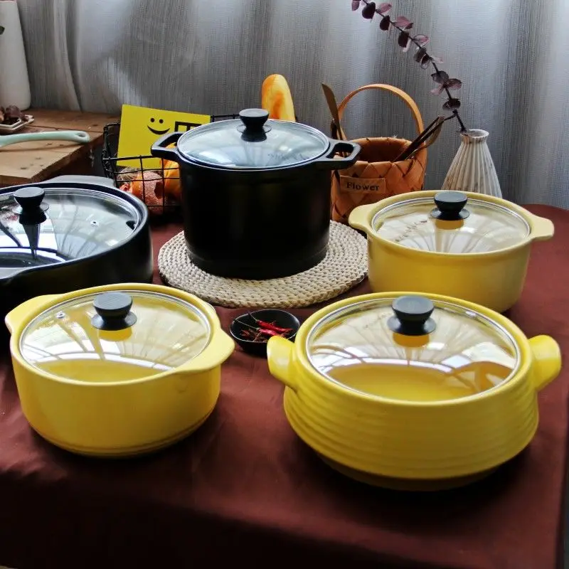 Керамический горшок кастрюля для молока высокотемпературная сухого горения