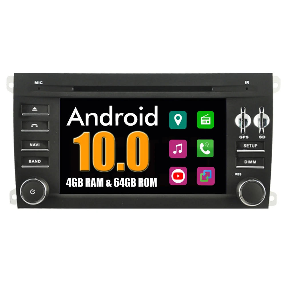 Для Porsche Cayenne &amp S GTS Android CarPlay Octa Core Тюнинг автомобиля аксессуары автостайлинг