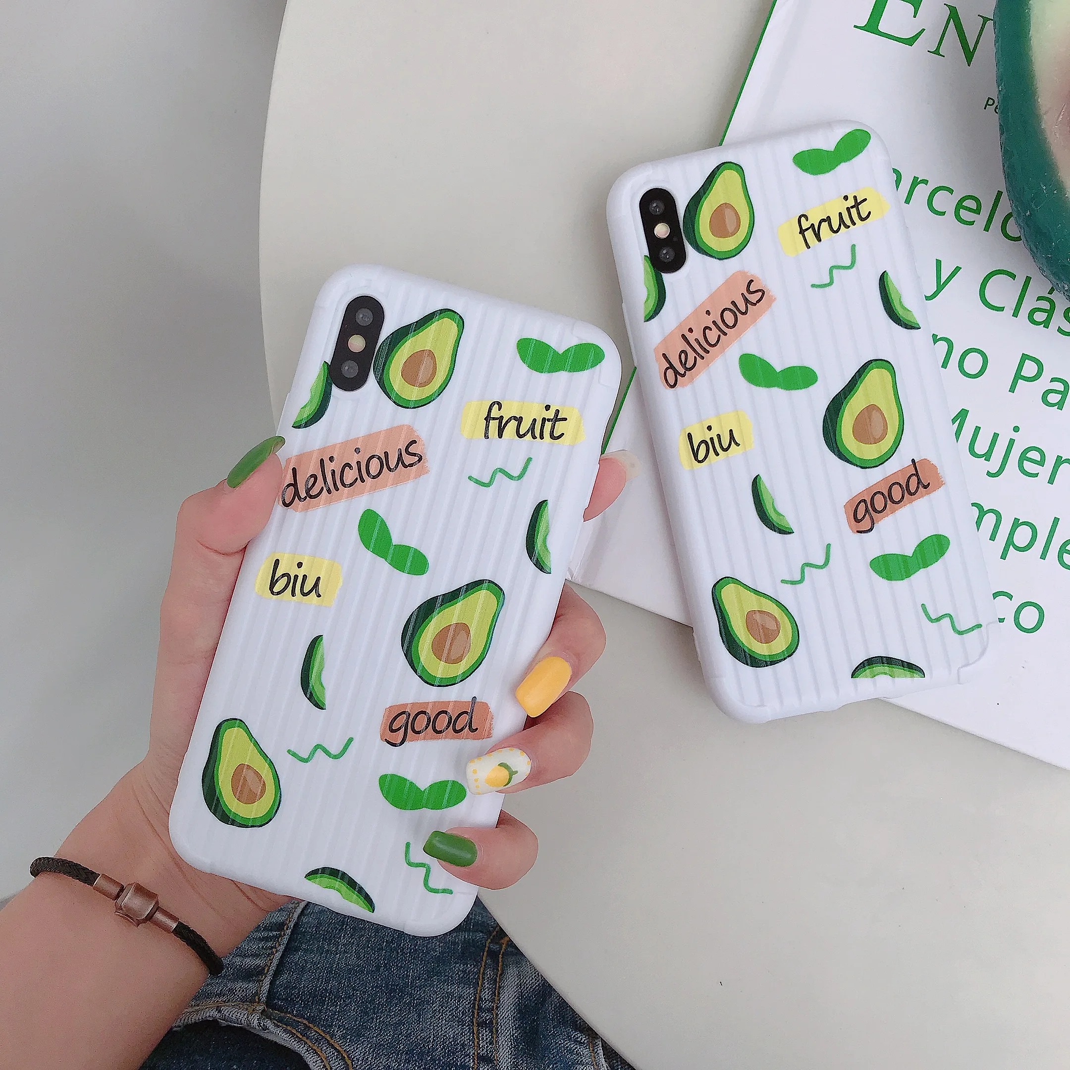 Багажная серия aguacate полная упаковка мягкая и ультратонкая сторона для iphone 6 7 8 Plus X