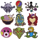 Скандинавской мифологии гигантский кальмар-осьминог, нагрудный знак брошь СТИМ панк большая Ктулху ювелирные изделия