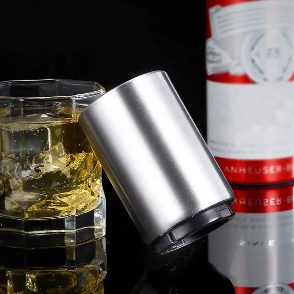 Портативный кухонный консервный нож открывалки для бутылок из нержавеющей стали