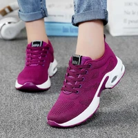 oversize summer light weight womens sports shoes ladies sneakers purple running shoes women basket sport tennis athletic b 511