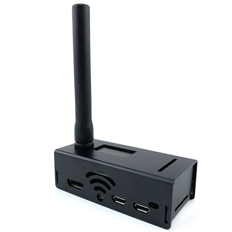 Jumbospot MMDVM Hotspot поддержка P25 DMR YSF + для Raspberry Pi OLED антенна черный чехол TF карта 16 Гб