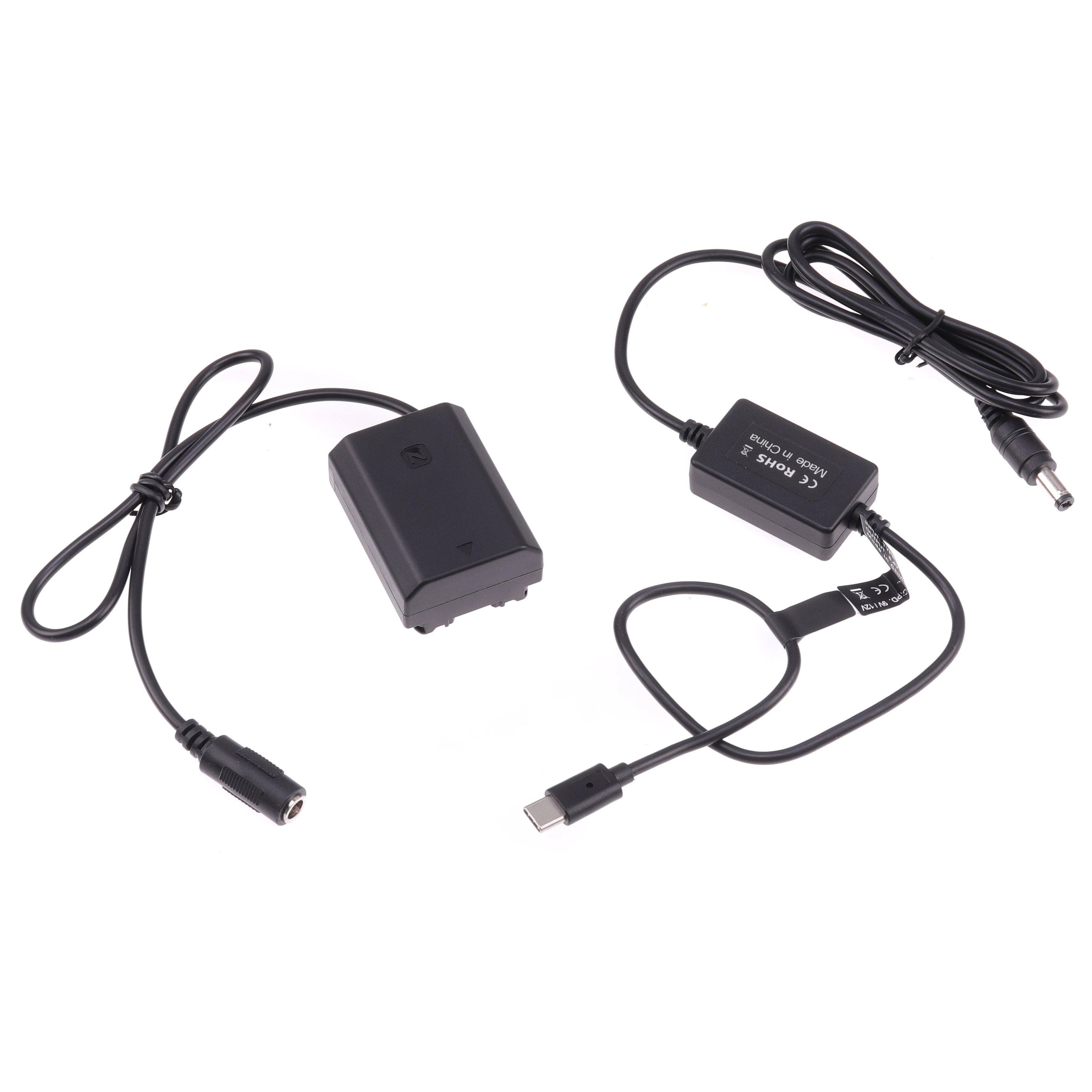 Power Supply With Type-c Cable For Sony A9 A9r A9s A7r3 A7m3 A7s3 A7iii A7r4 A7m4 A6600 A7c