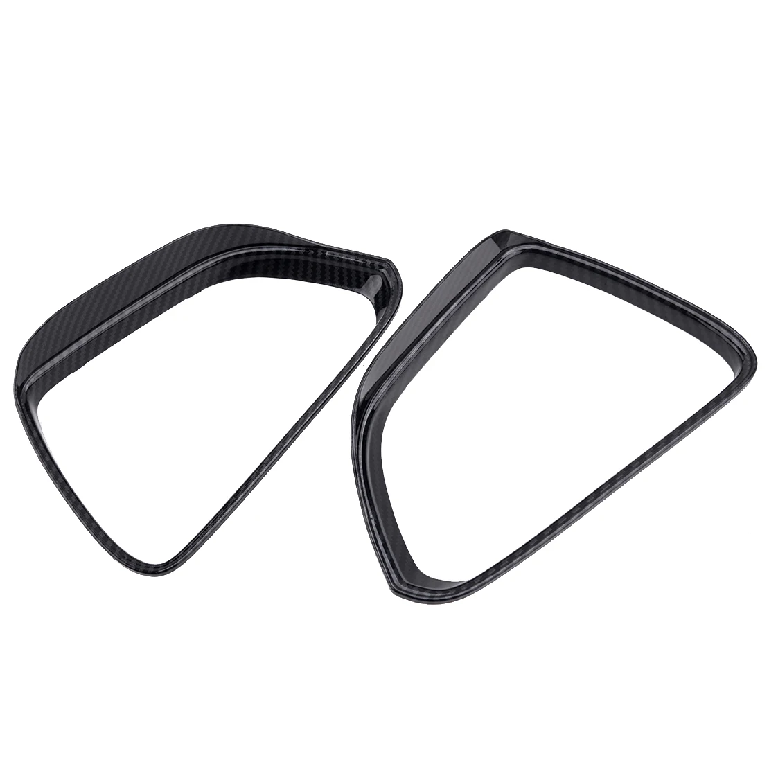 

1 пара, АБС-пластик, автомобильный боковое зеркало заднего вида с защитой от дождя Крышка отделки, пригодный для Tesla модель 3 2017 2018 2019 2020