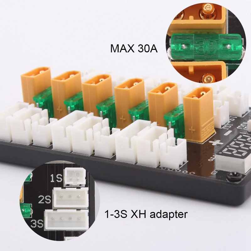 Новый XT30 PRO 1 S 3 Разъем Lipo батарея параллельная зарядная плата для IMAX B6 зарядное