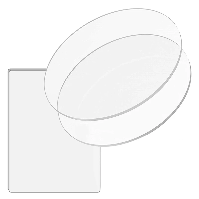 

Акриловый диск для торта, Круглый акриловый диск для торта с квадратным гладким скребком для сервировки выпечки и творчества