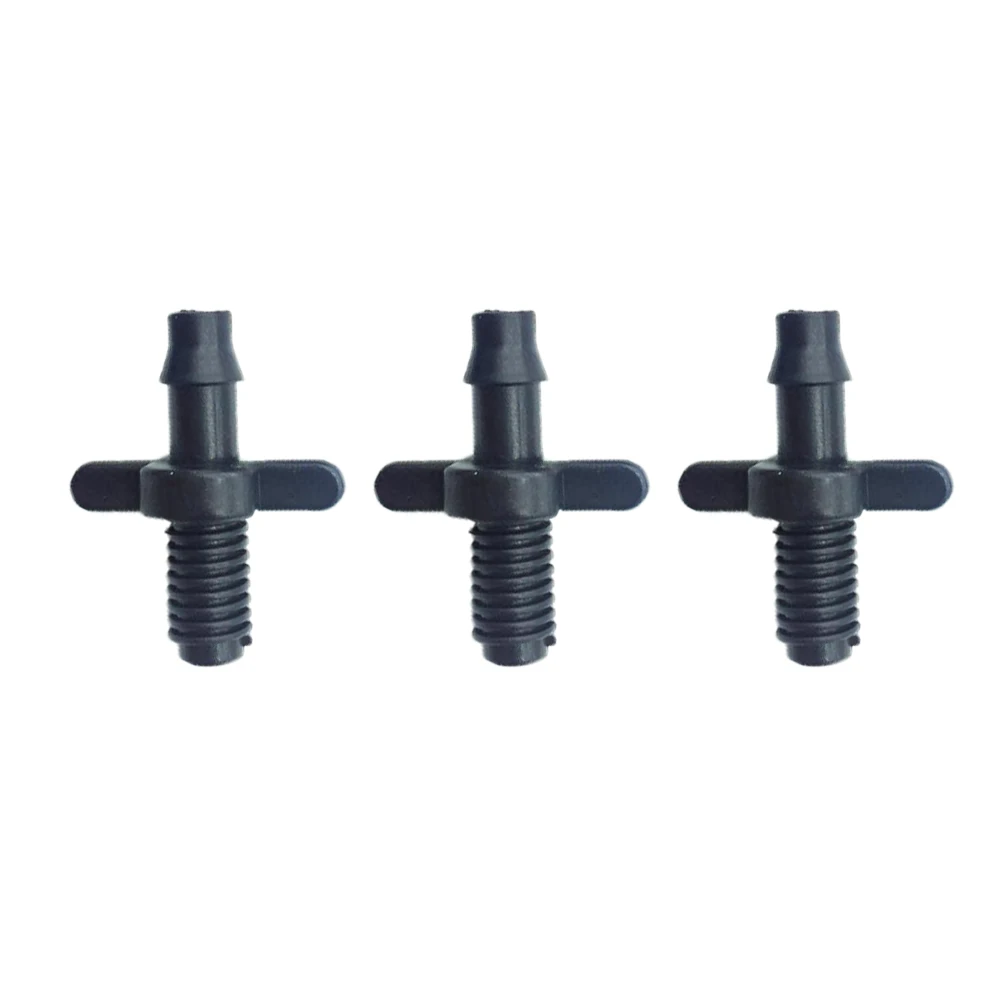 1/4 &quotдвойной разъем с бородкой двойные пути винтовая резьба 5 мм микро орошение 50