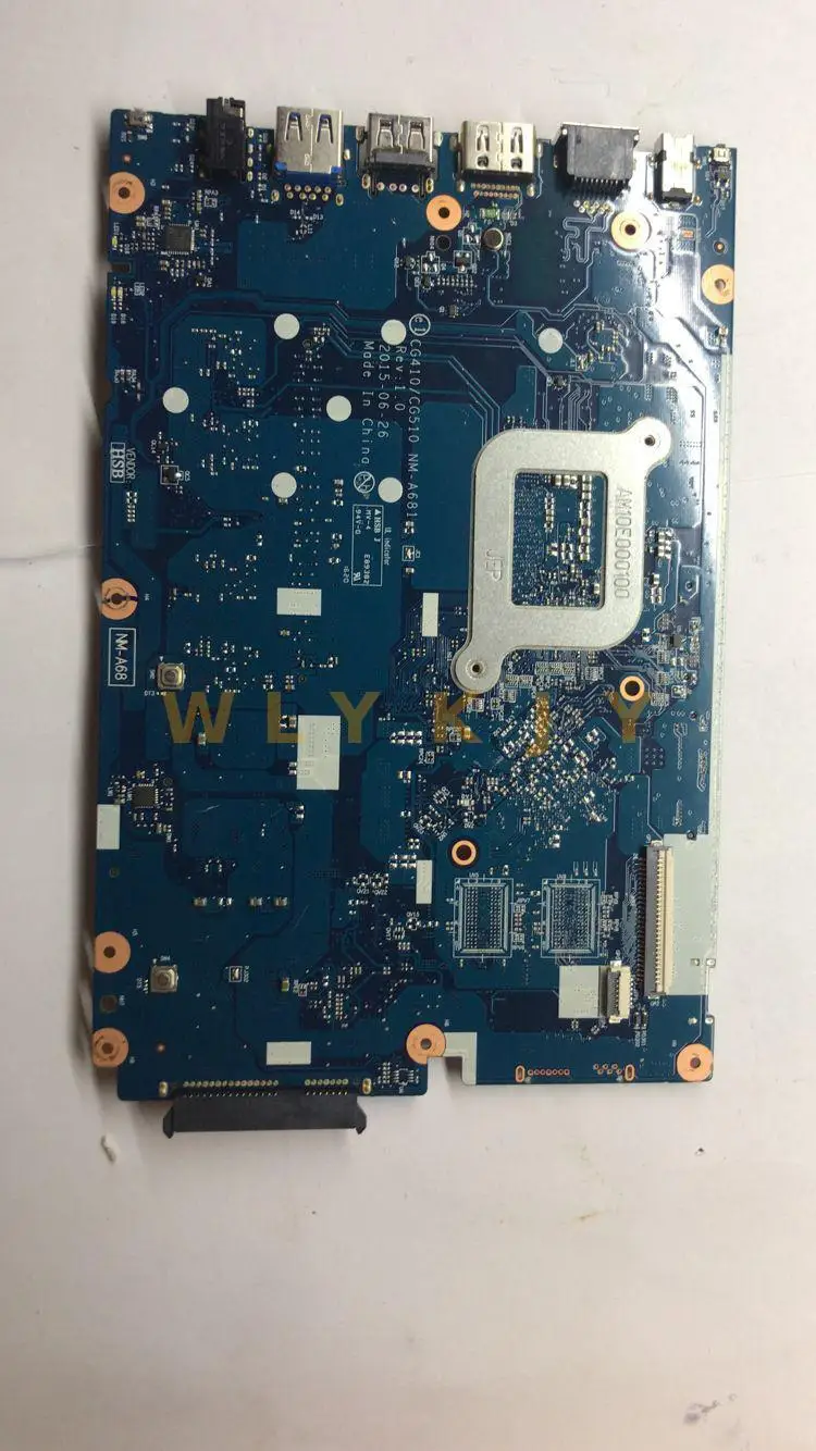Для Lenovo ideapad 100 15IBD B50 50 Материнская плата ноутбука Тип 80QQ 80S2 NM A681 материнская с i3 5005U