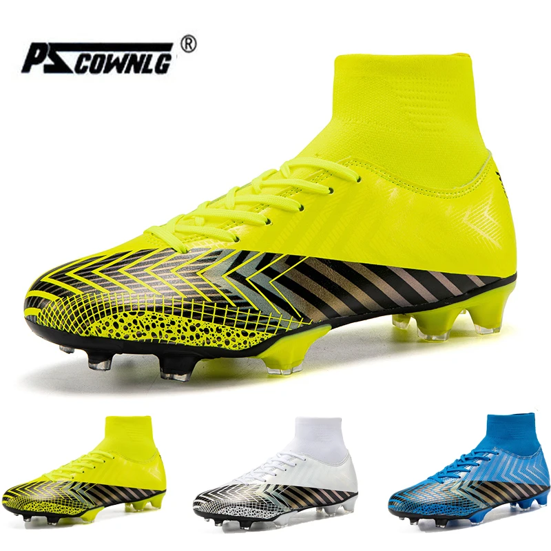 

Professional Training Youth Unisex Comfortable Breathable Non-slip Long and Short Nails Game Football Shoes Outdoor Sports
