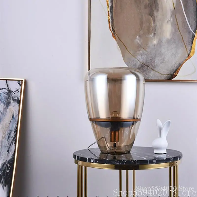 Скандинавские BROKIS узел настольная лампа стеклянный шар гостиная настольные