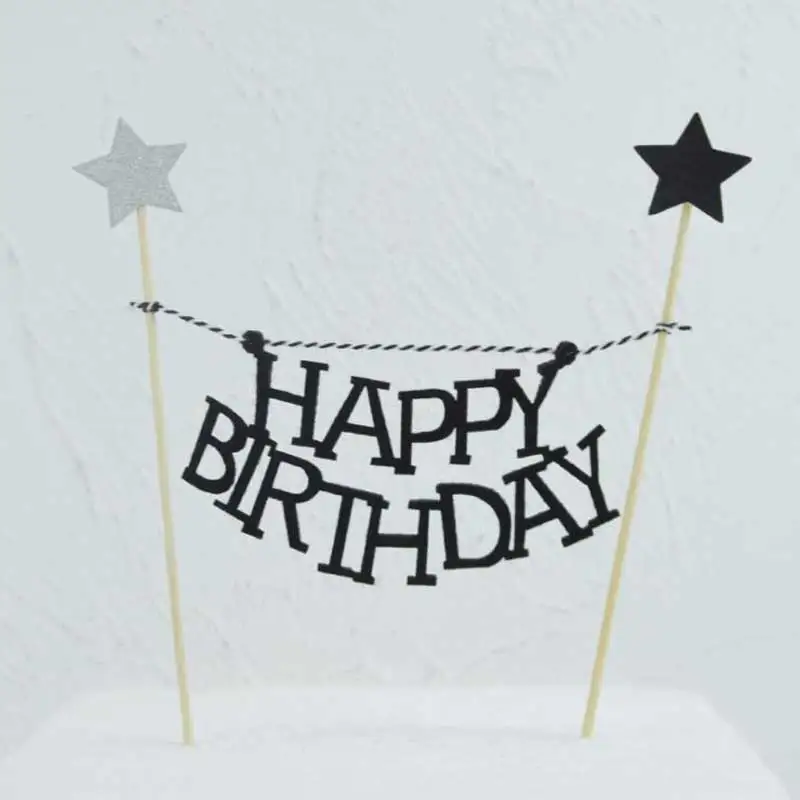 

Флаг для торта "Happy Birthday" XFMM