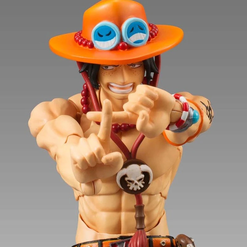 

Аниме One Piece 18 см, шарнирные соединения 18 см, подвижные пламени, переноски D Ace, экшн-фигурки из ПВХ, Коллекционная модель, игрушки, подарок, укр...