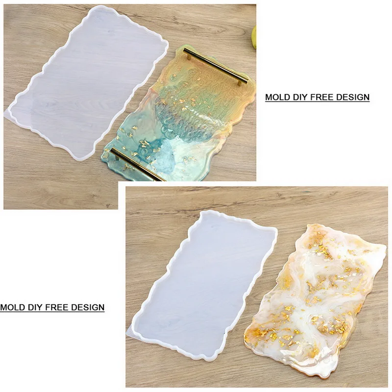Форма из смолы для фруктов диск чайный поднос форма прямоугольная подставки