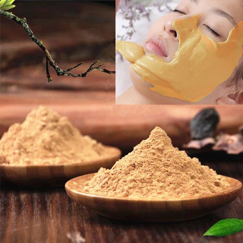 20 г/упак. с покрытыем цвета чистого 24 каратного золота DIY маска для лица порошок