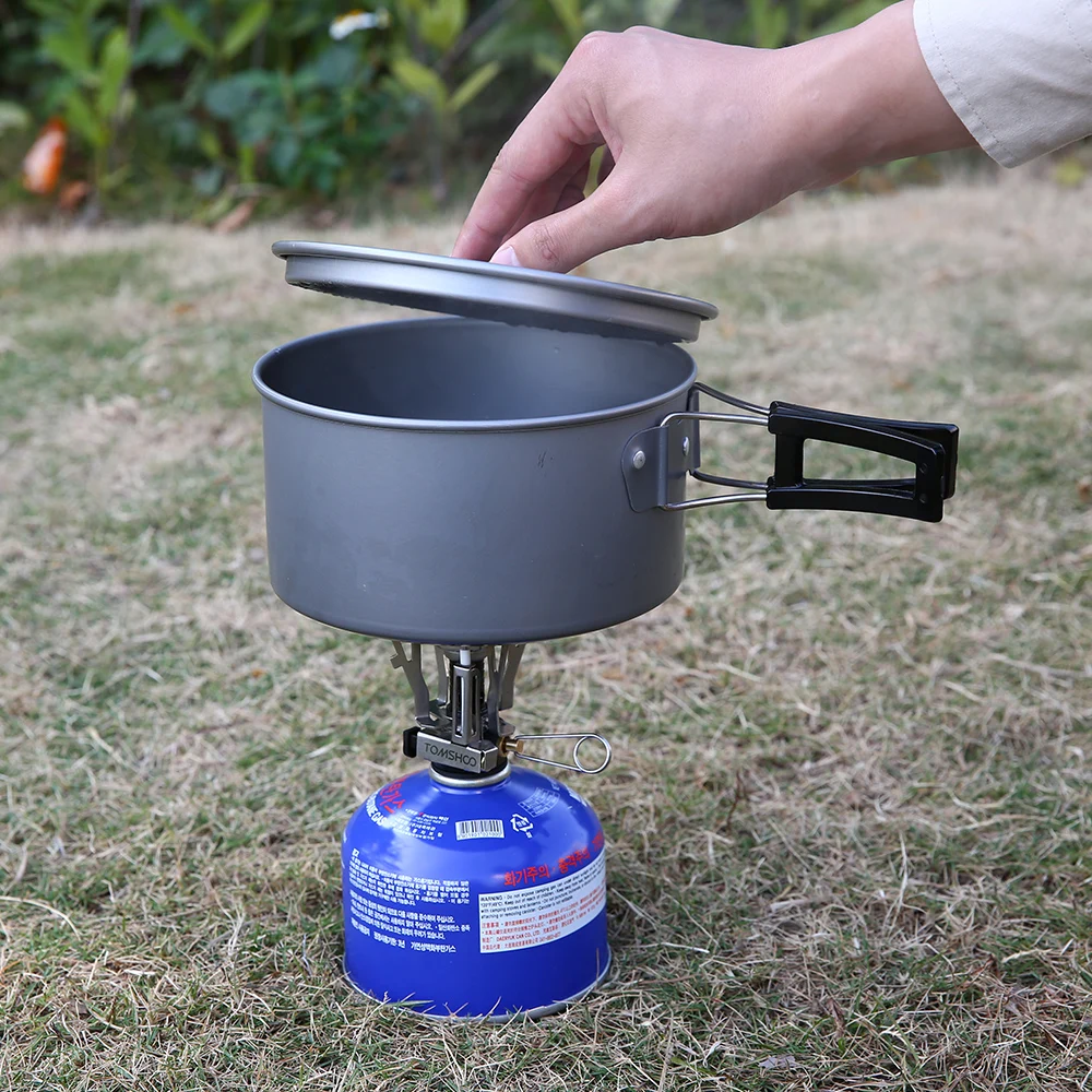 Складная Туристическая газовая горелка Tomshoo Mini рюкзак канистра походные