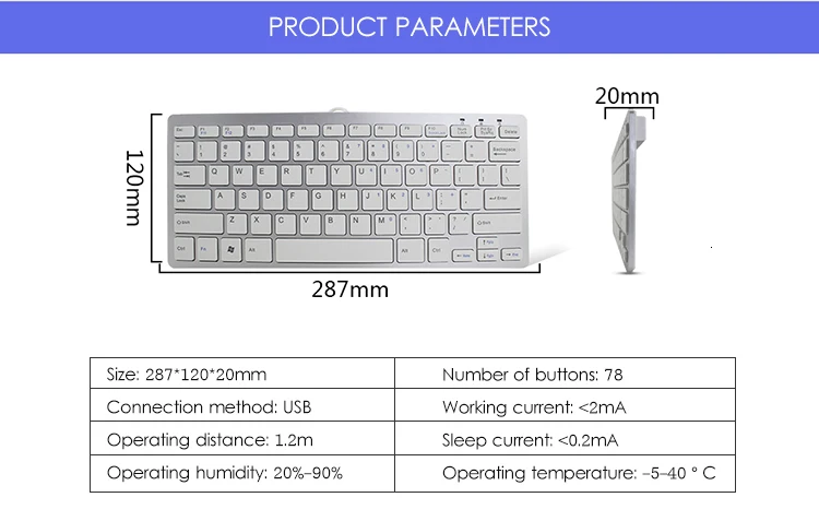 Компьютерные клавиатуры для Apple Macbook эргономичный тонкий проводной клавиатуры Usb ультра-тонкий мультимедийный геймер клавиатура для ПК с ОС Windows ноутбук