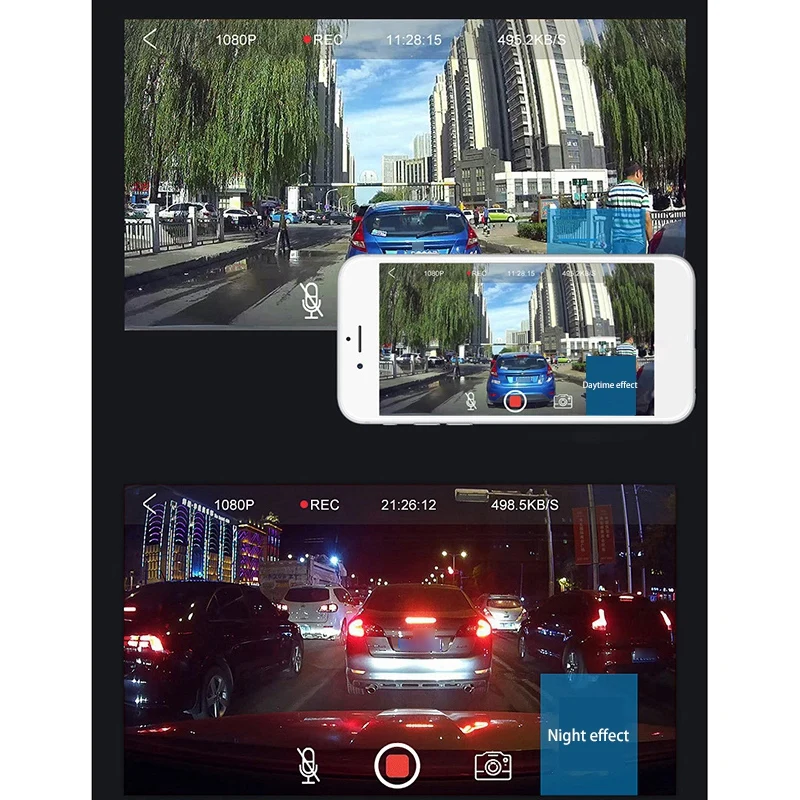 1080P Автомобильный видеорегистратор Wifi Цифровой для Polo/Passat/Touran/Tiguan/Bora/Gold/Magotan |