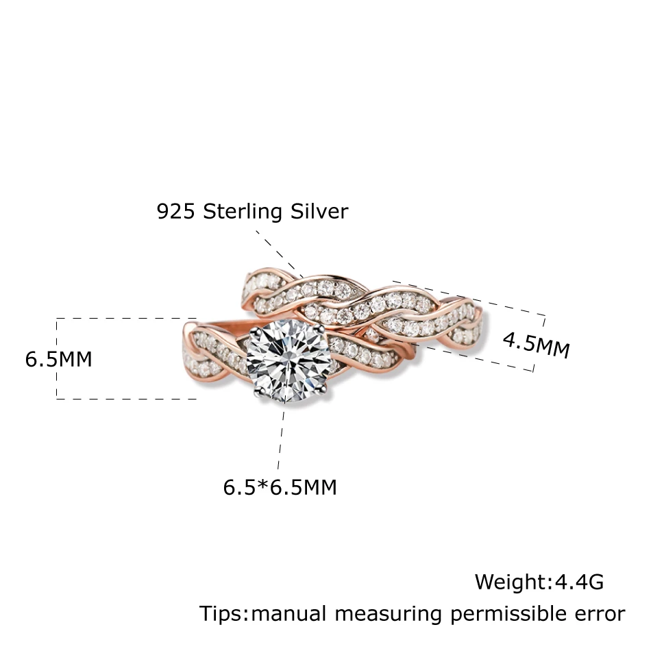 

DY 925 Sterling Silver Ring For Women Cubic Zirconia Stone Wendding Anniverssary Luxury Classic Gift For Women Fine Jewelry