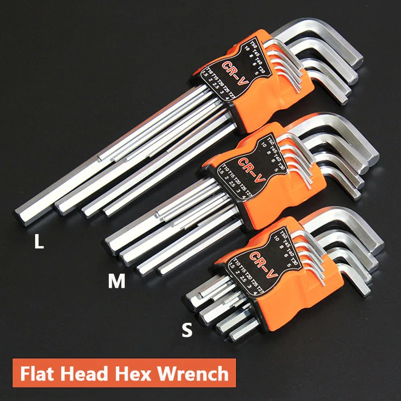 9 шт. шестигранный ключ с шестигранным хвостовиком|Гаечный ключ| |